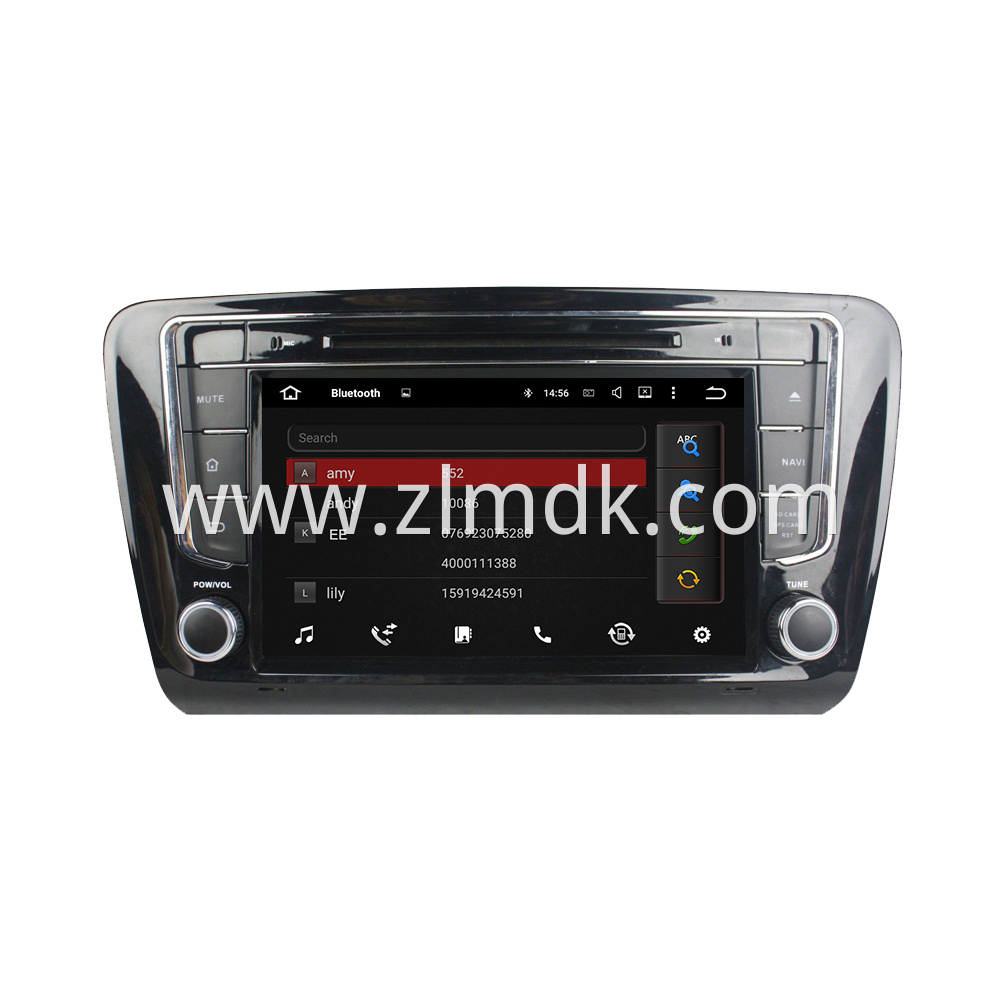 android car DVD for Skoda Octavia 2015